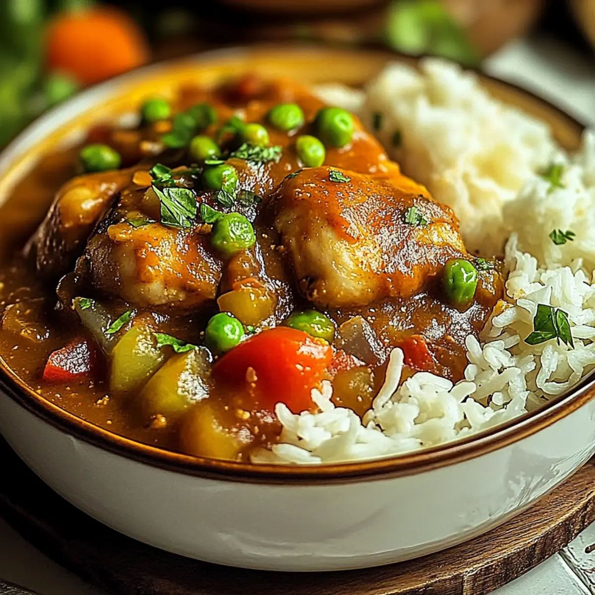 Savory Chicken Étouffée